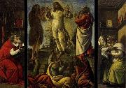 BOTTICELLI, Sandro Transfiguration, St Jerome, St Augustine oil painting on canvas
